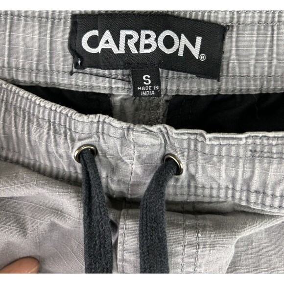 Carbon Men’s Size Small 29x26 Gray‎ Joggers Ripstop Y2K Grunge Skater 90s - Picture 5 of 12